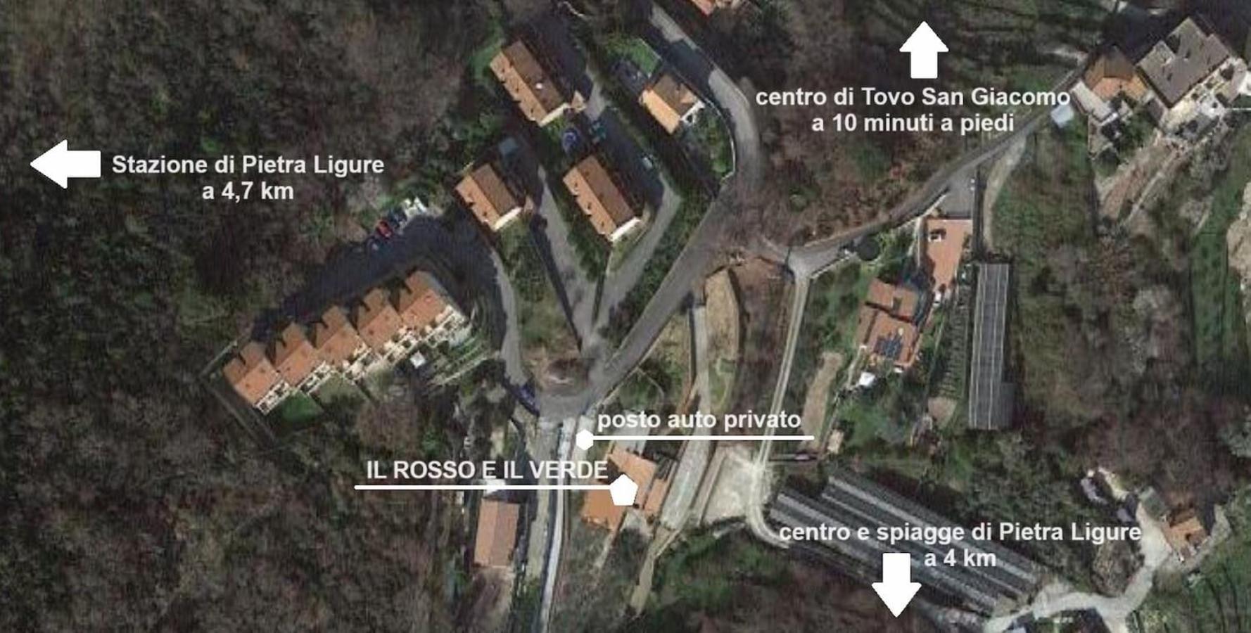 Il Rosso E Il Verde - By Ligooria Tovo San Giacomo Exterior photo